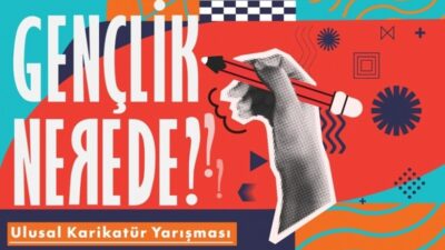 İzmir Büyükşehir Belediyesi, “Gençlik Nerede?” temasıyla Ulusal Karikatür Yarışması düzenliyor.