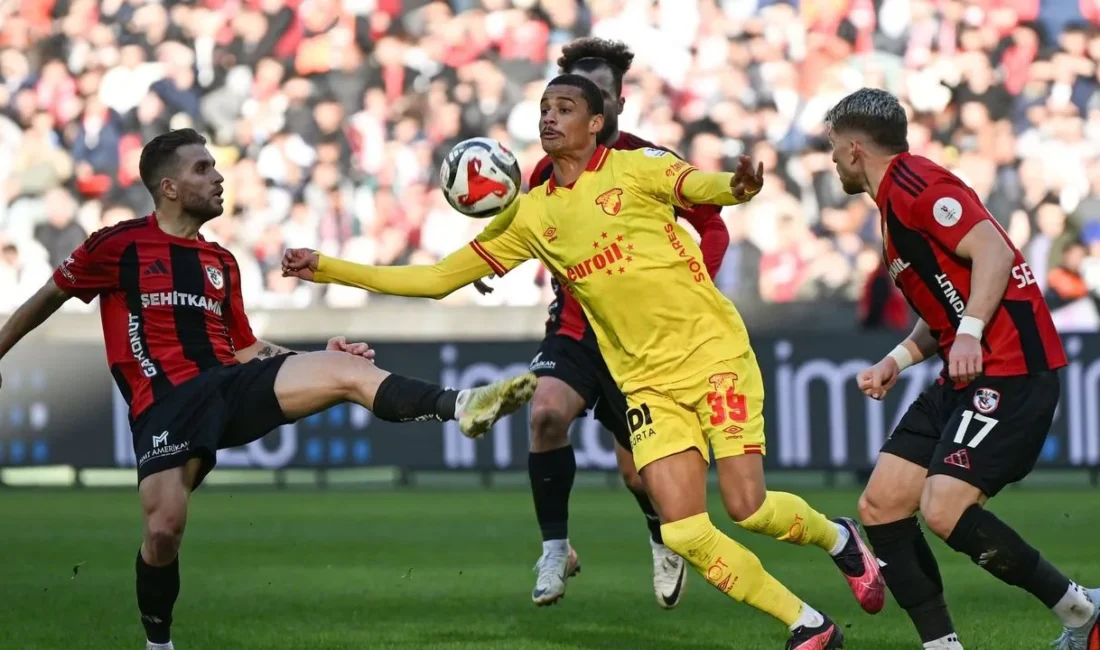 Trendyol Süper Lig’in 16. haftasında Göztepe, deplasmanda Gaziantep FK’yı 1-0