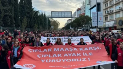 İzmir Büyükşehir Belediyesi iştiraklerinde çalışan işçilerin, ödenmeyen fazla mesai ve