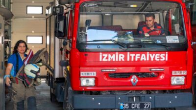 İzmir İtfaiyesi, çevreye duyarlı çalışmalarıyla Boğaziçi Üniversitesi tarafından “Geleceğe Nefes