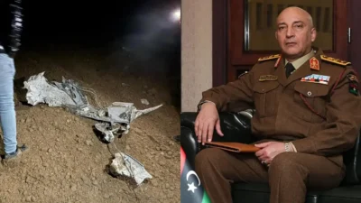 Ankara'da meydana gelen trajik uçak kazasında yaşamını yitiren Libya Genelkurmay