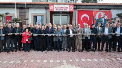 200 metrekarelik kapasitesi, mutfağı, mescidi ve dinlenme alanıyla tasarlanan Koyundere