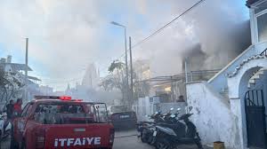 Muğla’nın Menteşe ilçesinde birlikte yaşadığı kişiyle kavga ettikten sonra evi