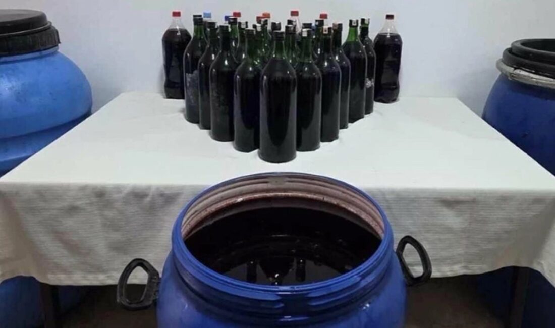 Muğla İl Jandarma Komutanlığı ekipleri, yılbaşı öncesi sahte içki ve