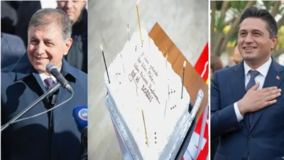 Siyasette pasta kavgası! Aliağa Belediye Başkanı Acar'ın il olma mesajlı