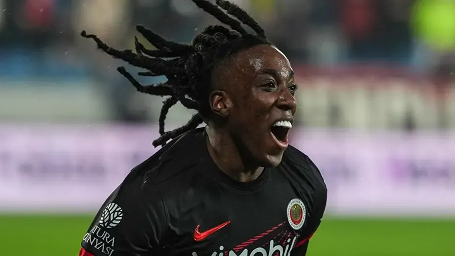 Süper Lig ekibi Gençlerbirliği'nin hücum oyuncusu Franco Tongya için dikkat