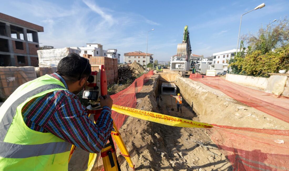 İZSU, Tire merkezde taşkın ve koku sorununu ortadan kaldırmak için