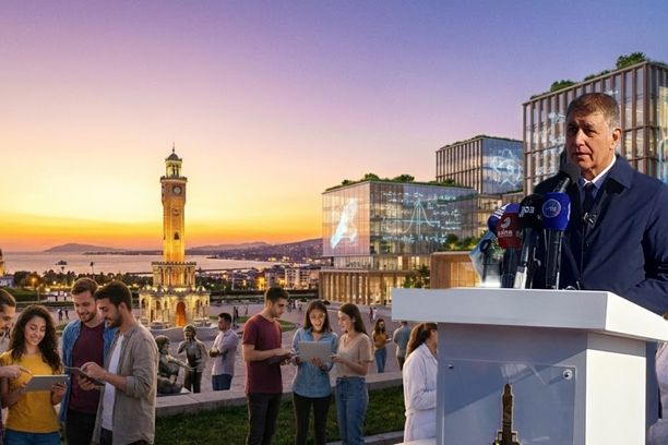 Etkinlikte konuşan İzmir Büyükşehir Belediye Başkanı Dr. Cemil Tugay, tarımsal