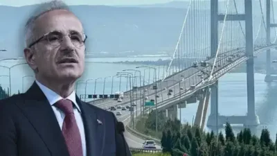 Ulaştırma ve Altyapı Bakanı Abdulkadir Uraloğlu, 2026 yılı başında köprü