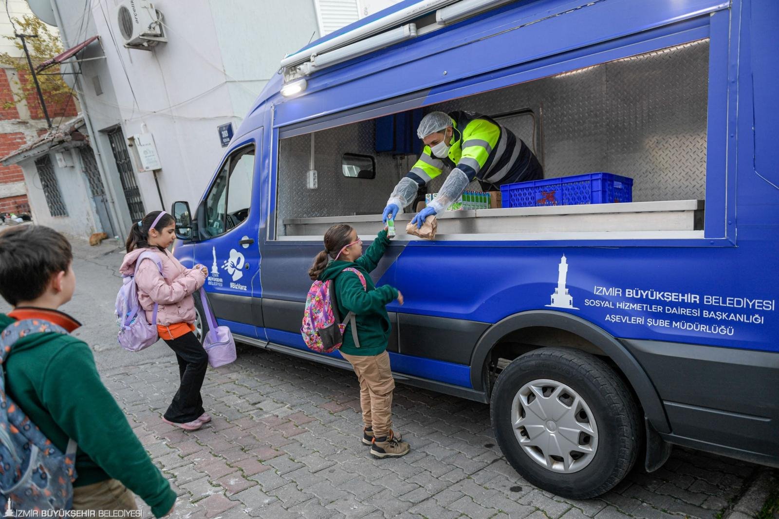 Minikler güne Büyükşehir’in menüsüyle başlıyor
