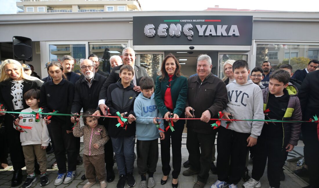 Karşıyaka Belediyesi, gençlere özel olarak tasarlanan yepyeni sosyal yaşam merkezi