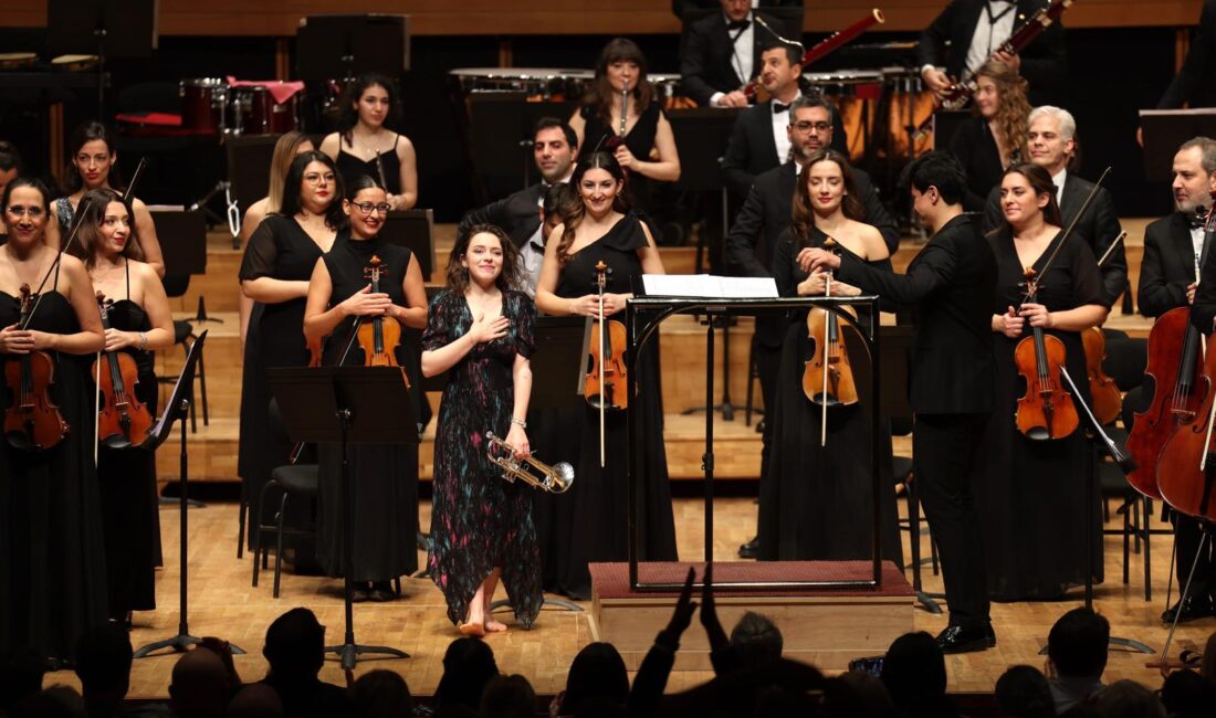 Dünyanın en iyi trompetçilerinden Lucienne Renaudin Vary ve Avrupa'nın dev