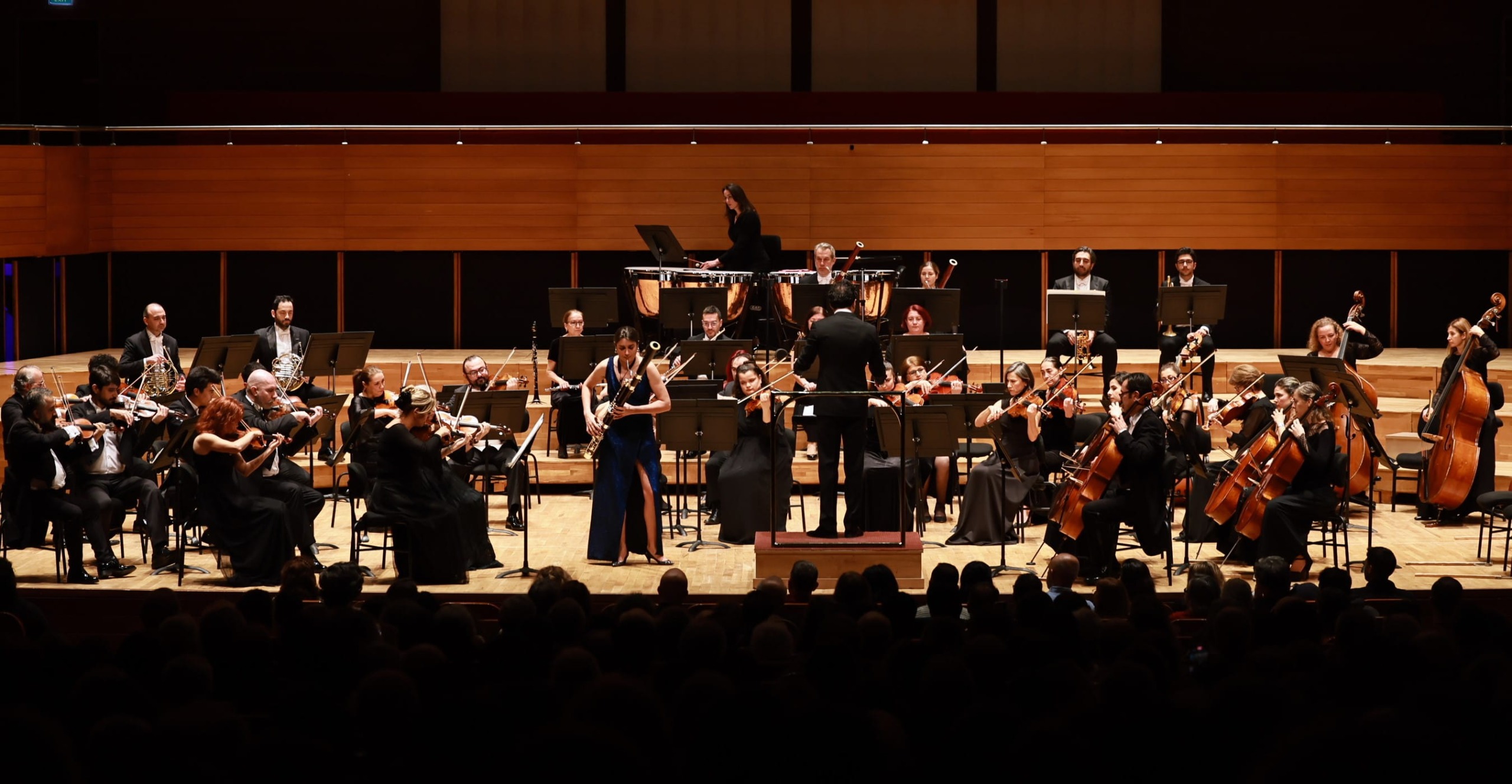 Fransız fagot sanatçısı Sophie Dervaux, İzmir Devlet Senfoni Orkestrası (İZDSO)