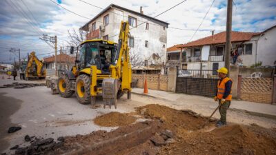 İZSU Genel Müdürlüğü, Gaziemir Sarnıç bölgesinin içme suyu altyapısını baştan