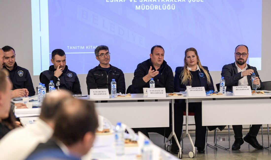 İzmir Büyükşehir Belediyesi, ilçe belediyeleri ve esnaf odalarını tek çatı