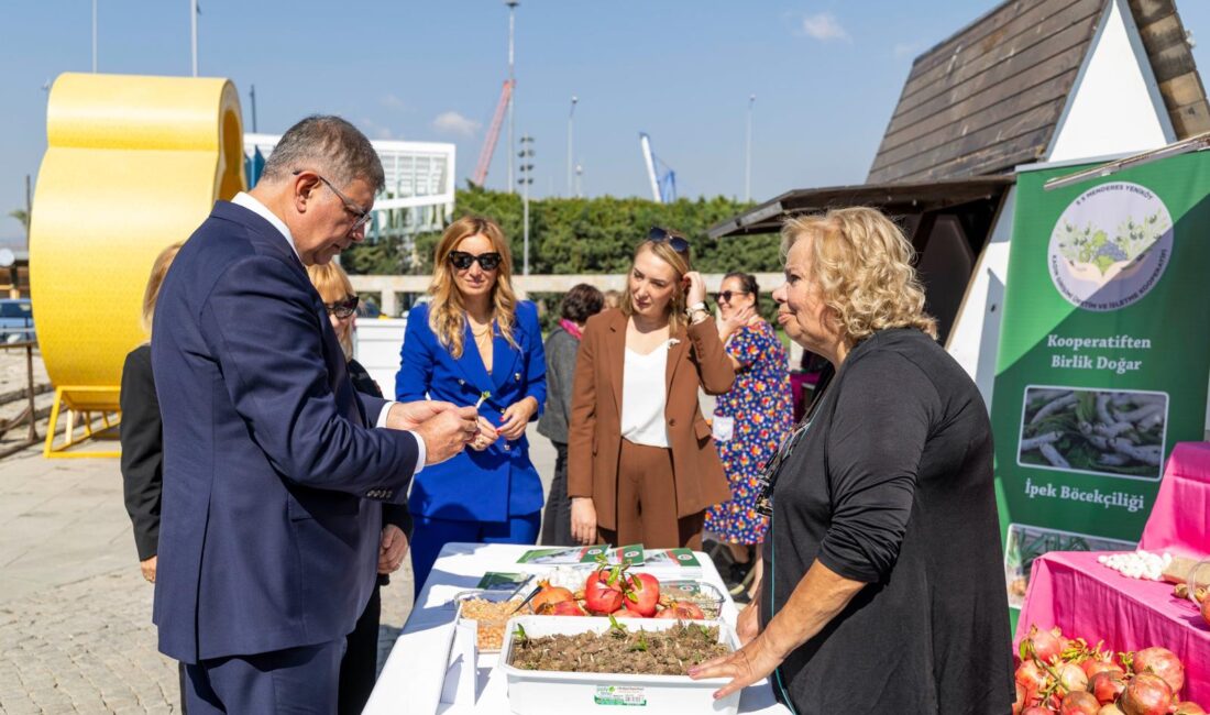 İzmir Büyükşehir Belediyesi’nin desteğiyle hayata geçirilen proje, salebi Menderes’in yeni