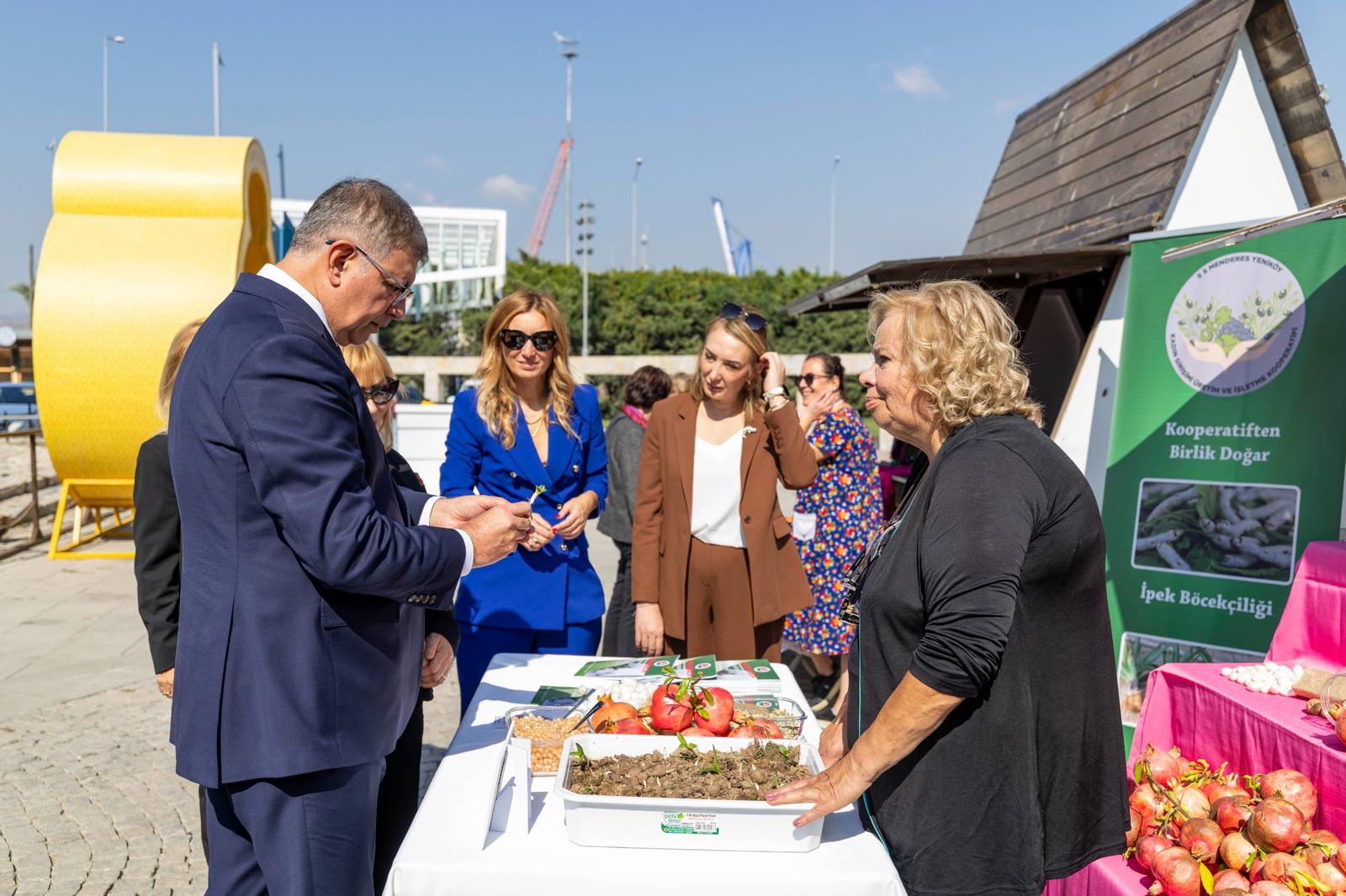 İzmir Büyükşehir Belediyesi’nin desteğiyle hayata geçirilen proje, salebi Menderes’in yeni