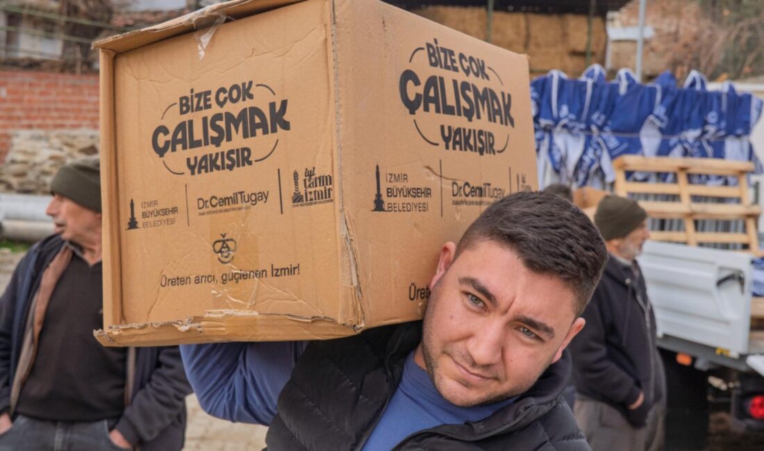 Felaketlerin ardından ümidini kesen üreticiye İzmir Büyükşehir’den can suyu! 300