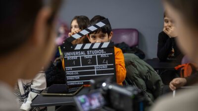 Bornova Belediyesi’nin yarı yıl tatiline özel film kulübü, çocuklara sinemanın