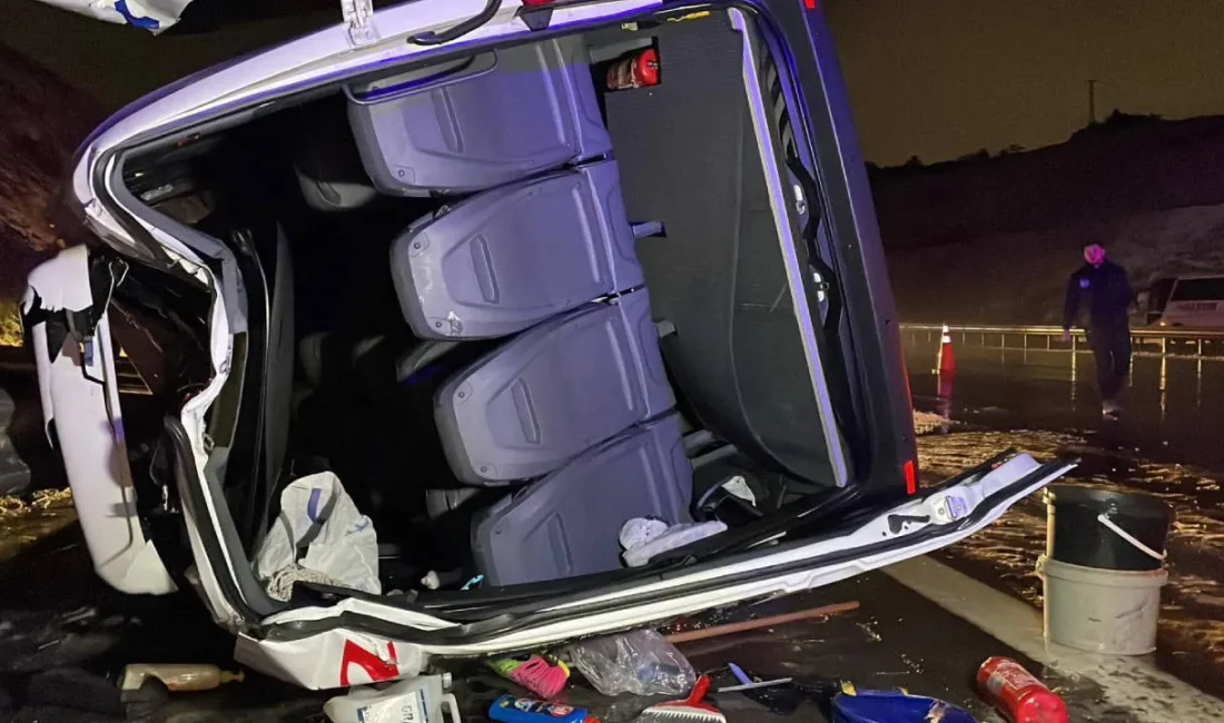 Kuzey Marmara Otoyolu'nda sabaha karşı can pazarı... Kontrolden çıkan servis