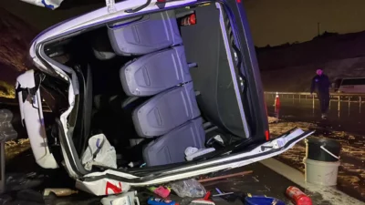 Kuzey Marmara Otoyolu'nda sabaha karşı can pazarı... Kontrolden çıkan servis