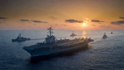ABD Merkez Komutanlığı (CENTCOM), USS Abraham Lincoln uçak gemisi ve