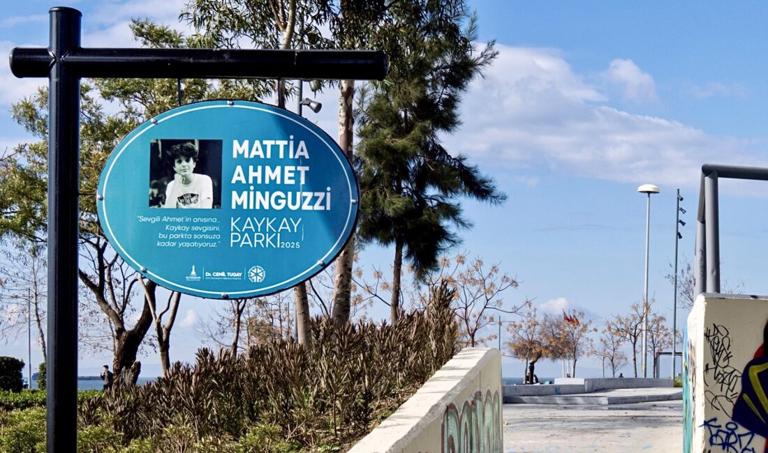 İstanbul’da katledilen 15 yaşındaki Mattia Ahmet Minguzzi’nin adı, İzmir Büyükşehir