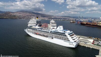 Ege Denizi’ndeki kruvaziyer turizminin 2025 yılı karnesi netleşti. İzmir Alsancak