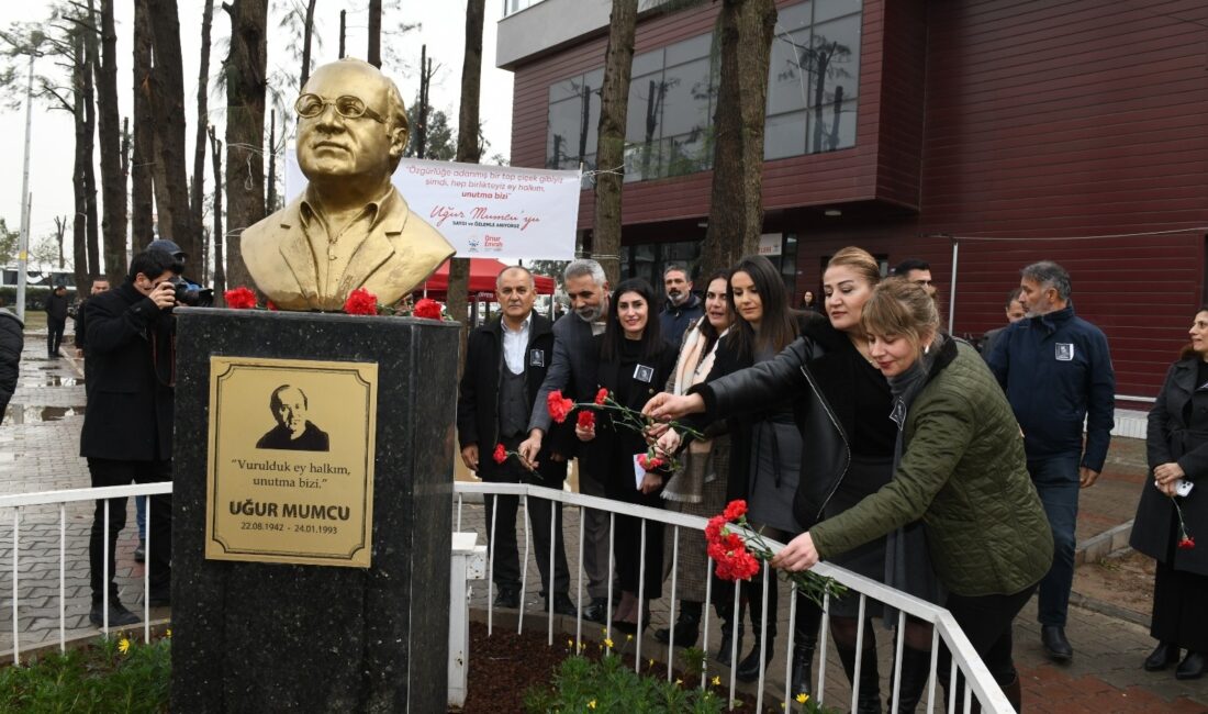 Çiğli Belediyesi, aydınlanma mücadelesinin simge isimlerinden Gazeteci Yazar Uğur Mumcu’yu