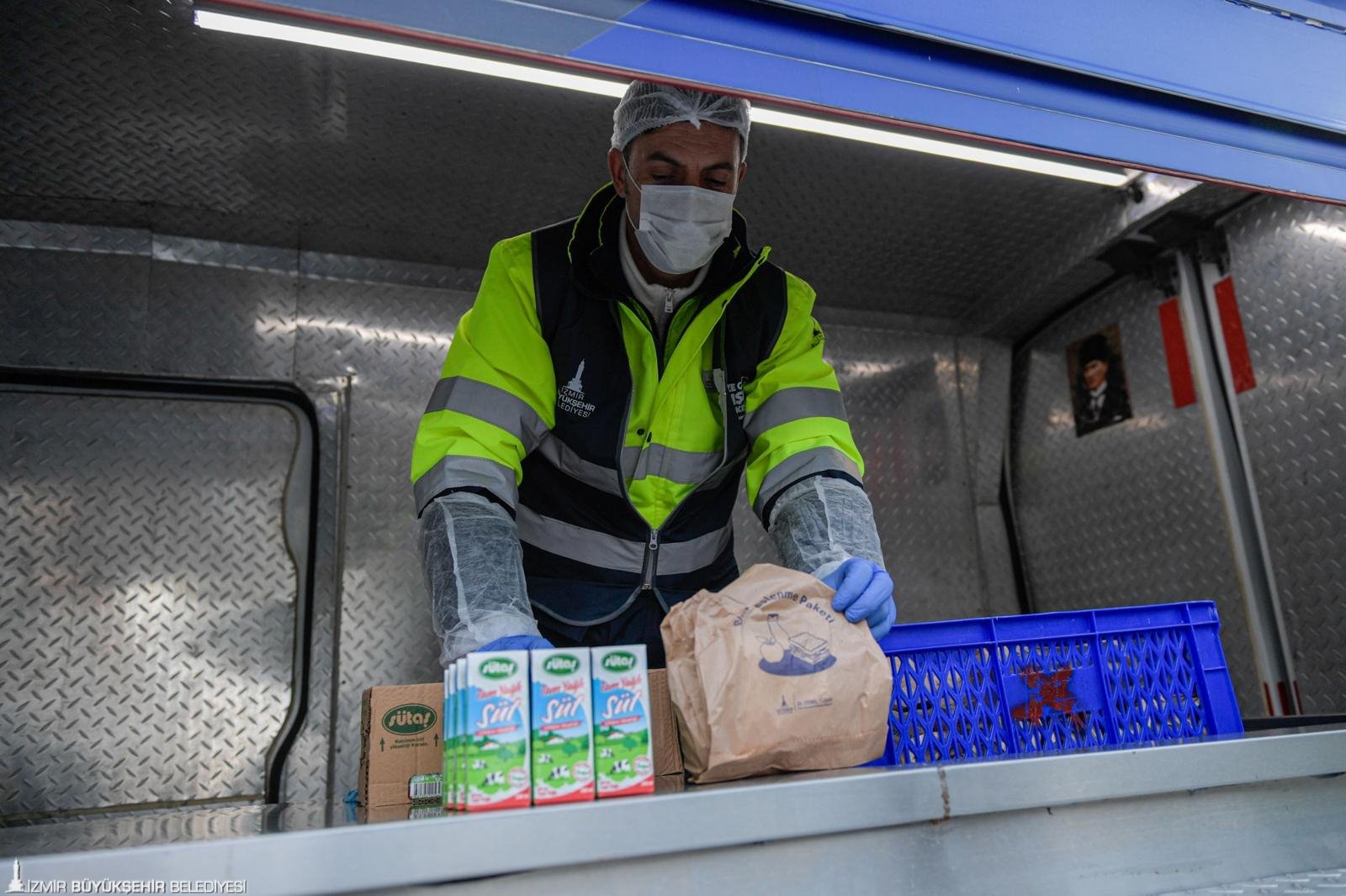 Minikler güne Büyükşehir’in menüsüyle başlıyor
