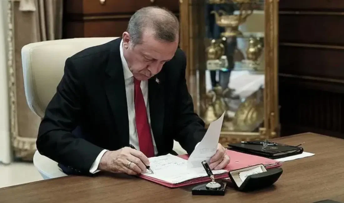 Cumhurbaşkanı Recep Tayyip Erdoğan’ın imzasıyla 31 Ocak 2026 tarihli Resmî