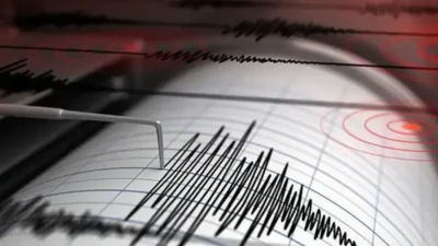 Akdeniz'de saat 01.33'te 5 büyüklüğünde deprem meydana geldi. Deprem, 9,19