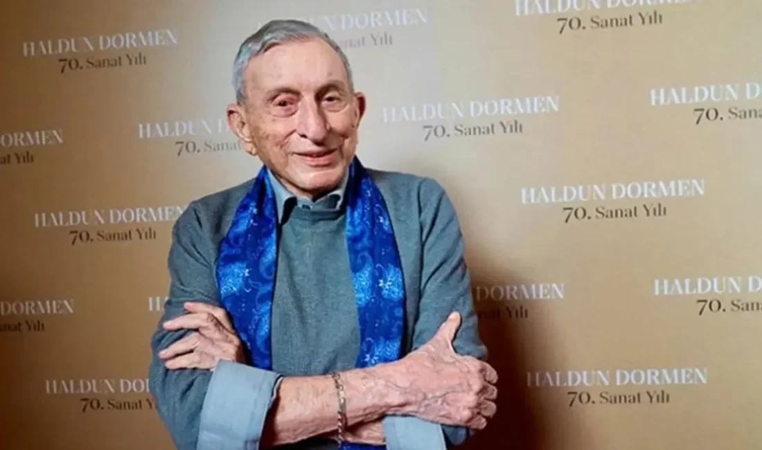 Türk tiyatrosunun yaşayan efsanesi, yönetmen, oyuncu ve yazar Haldun Dormen,