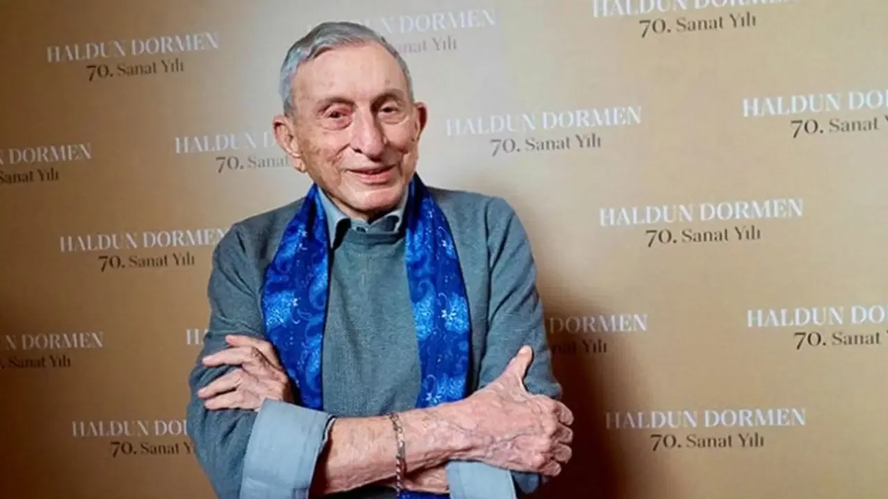 Türk tiyatrosunun yaşayan efsanesi, yönetmen, oyuncu ve yazar Haldun Dormen,