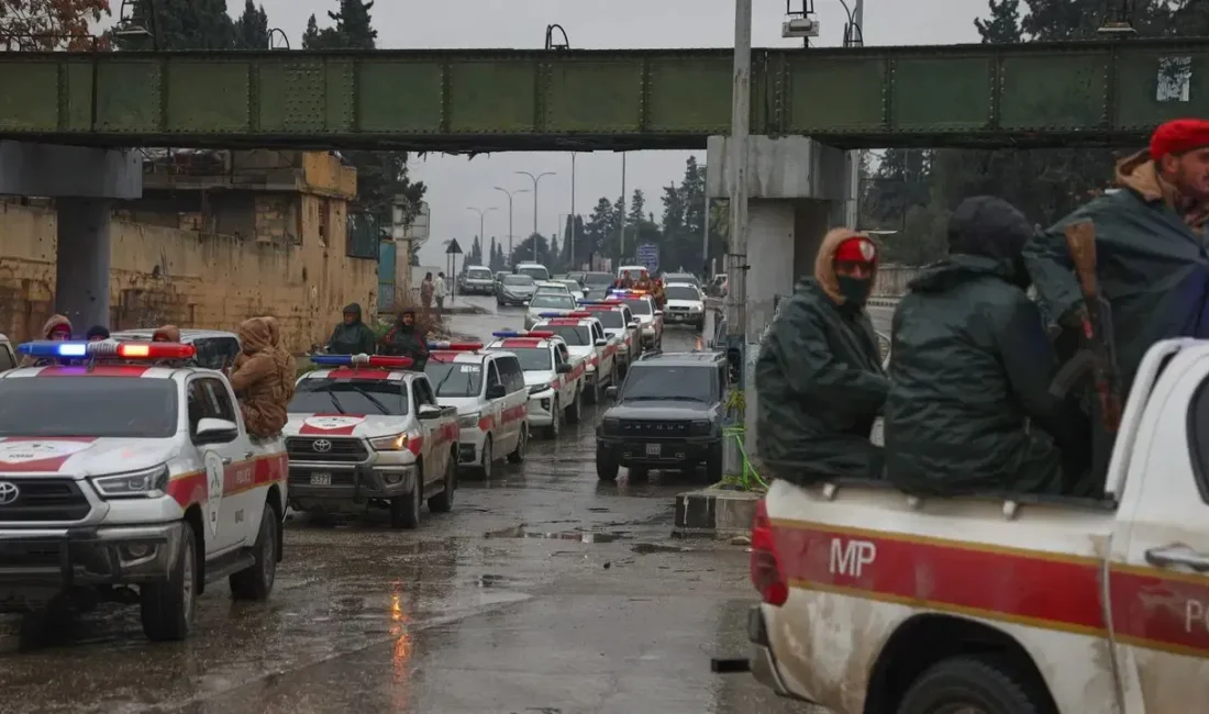 Suriye’de HTŞ kontrolündeki güvenlik güçleri, Halep’in doğu kırsalındaki Deyr Hafir