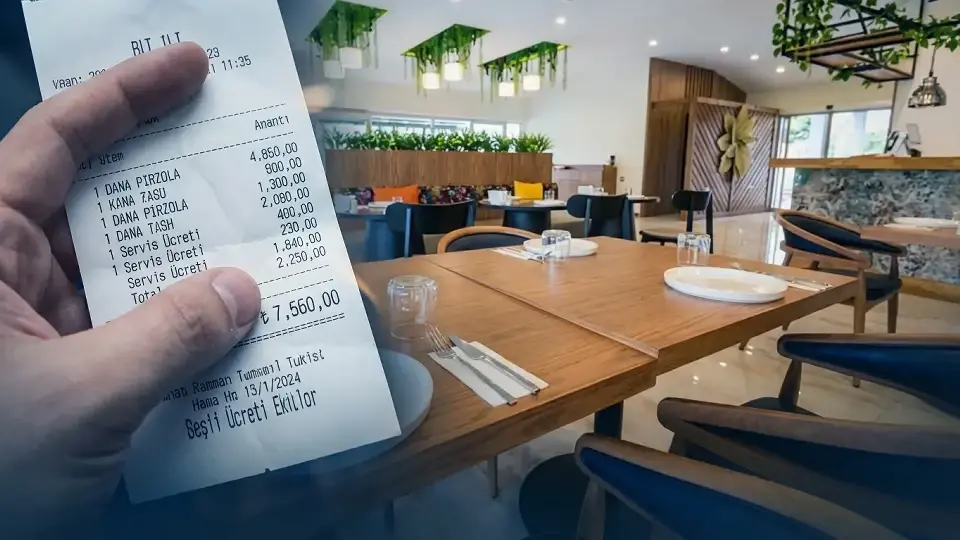 Ticaret Bakanlığı tarafından Fiyat Etiketi Yönetmeliği'nde yapılan değişiklikle; lokanta, restoran,