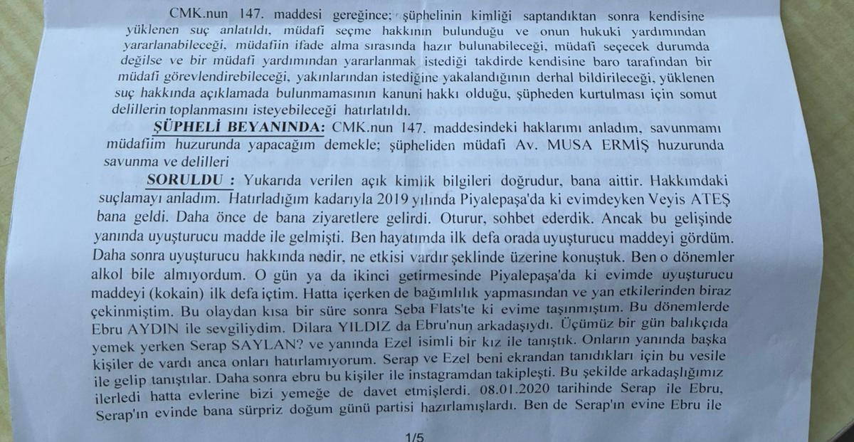 Mehmet Akif Ersoy’un ifadesi sızdı: "Beni Veyis Ateş başlattı!" 2 Mehmet Akif Ersoy’un ifadesi sızdı: "Beni Veyis Ateş başlattı!"
