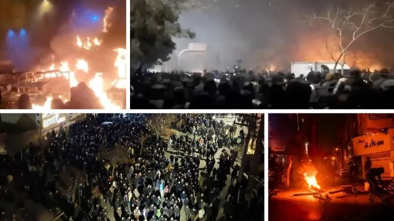 İran’da enflasyon ve devalüasyon sonrası başlayan gösterilerde 15. gün geride