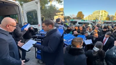 Paylaşımlı yolculuk için İzmir’de düğmeye basıldı. El arabasıyla taşınan imzalar,