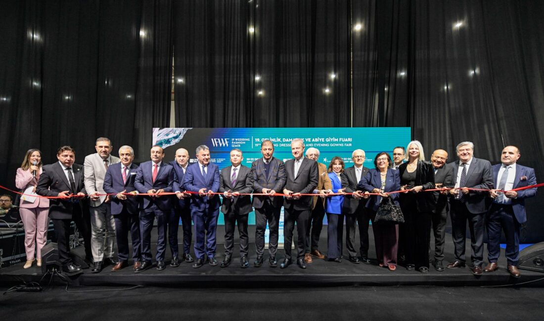 60 ülkeden alıcıların akın ettiği IF Wedding Fashion'da konuşan Başkan