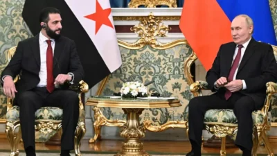 Suriye Cumhurbaşkanı Ahmed Şara, Beşşar Esed sonrası dönemde ikinci resmi