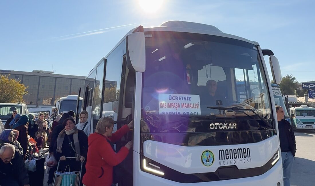 Menemen Belediyesi tarafından başlatılan ve toplam 14 hatta hizmet veren
