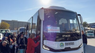 Menemen Belediyesi tarafından başlatılan ve toplam 14 hatta hizmet veren