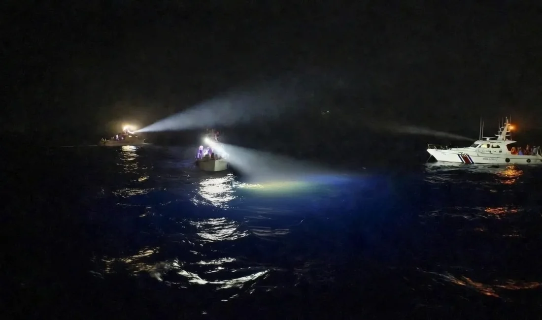 Balık avı facia ile bitti. Muğla’nın Marmaris ilçesi açıklarında 5