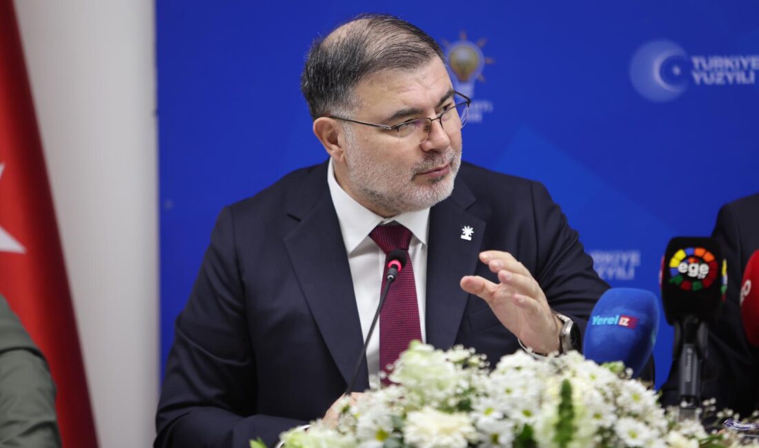 AK Parti İzmir İl Başkanı Bilal Saygılı, kentin merakla beklediği