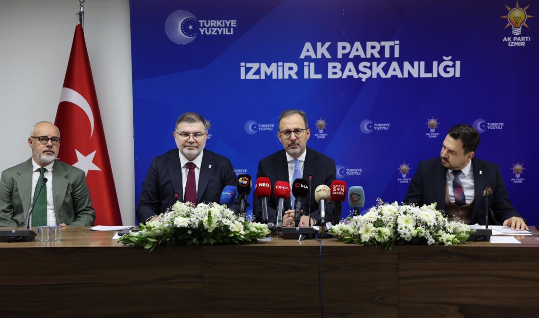 AK Parti İzmir İl Başkanı Bilal Saygılı, hükümetin İzmir’de inşa