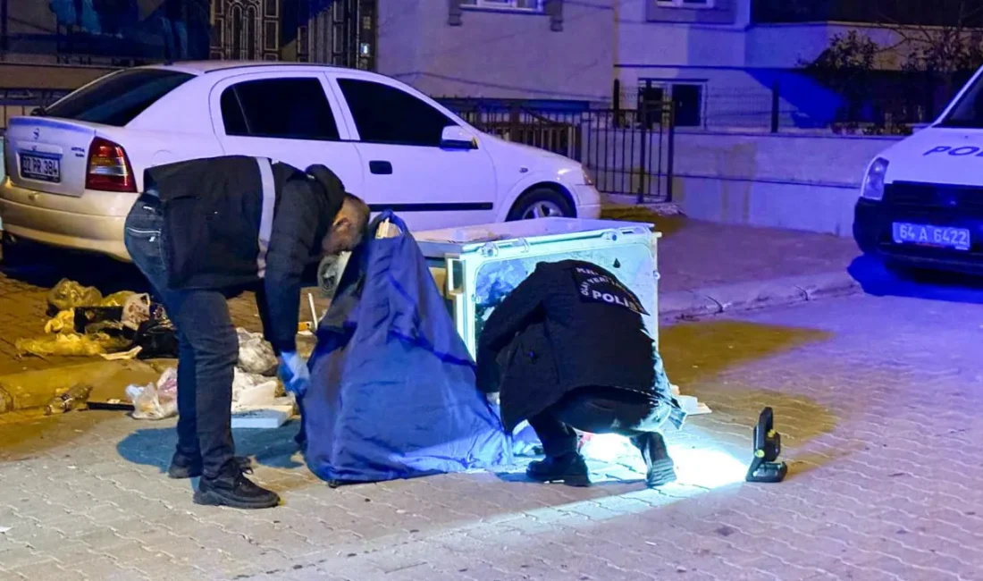 Uşak Cumhuriyet Mahallesi'nde poşet içinde bulunan erkek bebek cesedi polisi