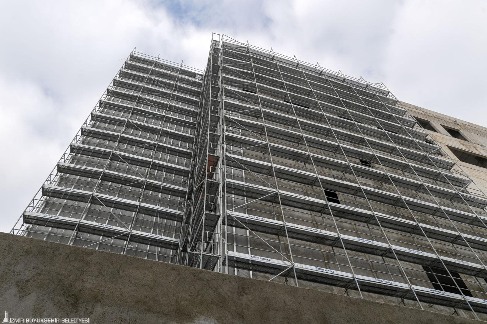 Eşrefpaşa Hastanesi’nin yeni binasında sona doğru: Estetik, modern, depreme dayanıklı