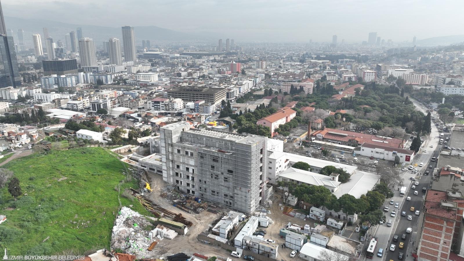 Eşrefpaşa Hastanesi’nin yeni binasında sona doğru: Estetik, modern, depreme dayanıklı