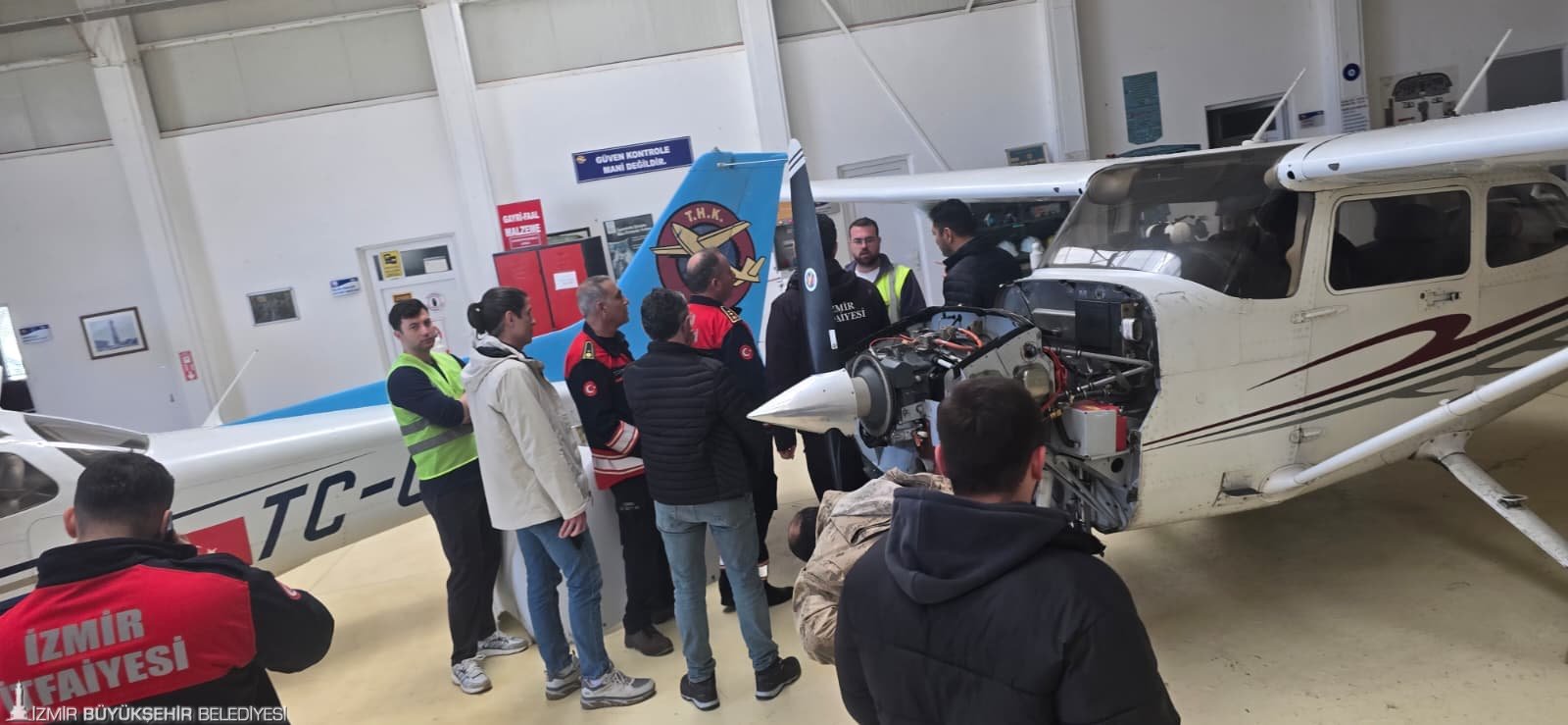 İzmir İtfaiyesi’nden hava kazalarına özel eğitim: Gökyüzündeki kazalara da hazırlık